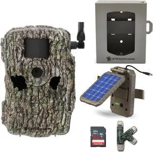 Stealth Cam Fusion X 26MP Camera (AT&T and Verizon) - Power Bundle