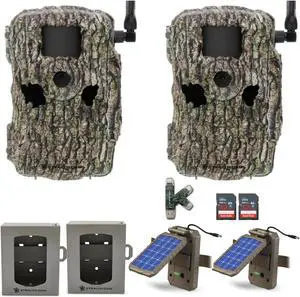 Stealth Cam Fusion X 26MP Camera (AT&T and Verizon) - Power Bundle (2-Pack)