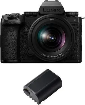 Panasonic Lumix S5 IIX Mirrorless Camera with 20-60mm Lens bundle