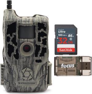Stealth Cam Reactor 26MP Trail Camera (AT&T) with 32 GB Memory Card and Reader