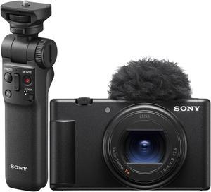 Sony ZV1 II Vlog Camera for Content Creators and Vloggers with Shooting Grip