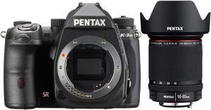 Pentax K-3 Mark III Camera Body (Black) with DA 16-85mm Lens