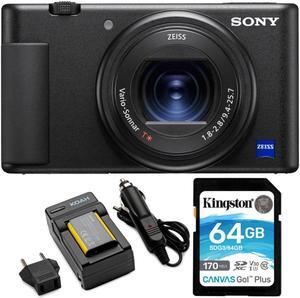 Sony ZV-1 Camera for Content Creators and Vloggers Bundle