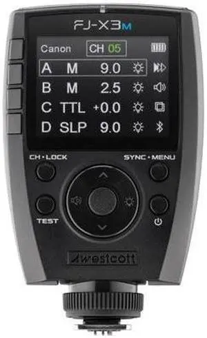 Westcott FJ-X3 M Universal Wireless Flash Trigger with Multi-Brand Camera Mount
