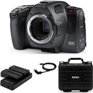 Blackmagic Pocket Cinema Camera 6K G2 Bundle with Hard Case and Accessories