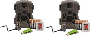Stealth Cam Prevue PXV26 Camera with Card Reader, Batteries, and Card (2-Pack)