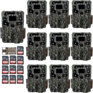 Browning Strike Force Pro X 1080 Trail Camera with 32GB, and SD Card (10-Pack)
