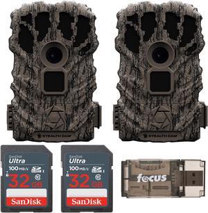 Stealth Cam Browtine 14MP Trail Camera with Memory Cards and Card Readers