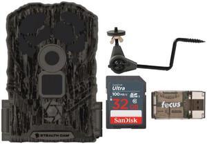 Stealth Cam Browtine 14MP Trail Camera with Video Bundle