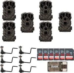 Stealth Cam Browtine 14MP Camera (6-Pack) Bundle