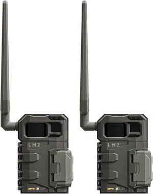 Spypoint LM2 Infrared Motion Sensor 20 MP Trail Camera (Verizon, 2-Pack)