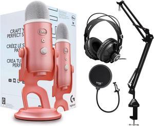 Blue Microphones Yeti USB Microphone Aurora Collection (Pink Dawn) Bundle