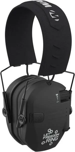 Walkers Razor Slim Electric Earmuffs with Built-In Speakers (Let Freedom Ring)