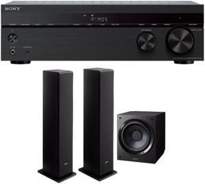 Sony STRDH790 4K 72Channel Home Theater AV Receiver with Speakers Bundle