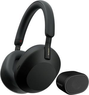 Sony WH1000XM5 Wireless OverEar Headphones Black with Bluetooth Speaker