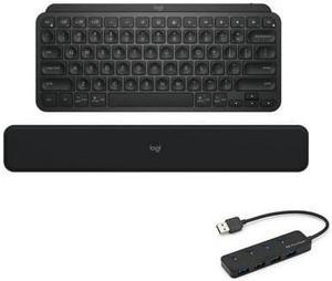 Logitech MX Keys Mini Wireless Illuminated Keyboard Bundle with Accessories
