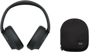 Sony Wireless Over The Ear Noise Canceling Headphones with Protective Case