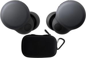Sony LinkBuds S Truly Wireless Noise Canceling Earbud Headphones (Black) Bundle