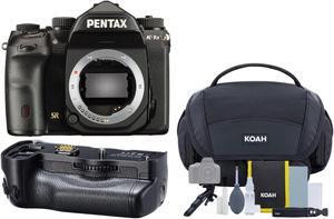 Pentax K-1 Mark II DSLR Camera with D-BG6 Battery Grip, Camera Gadget Bag Bundle