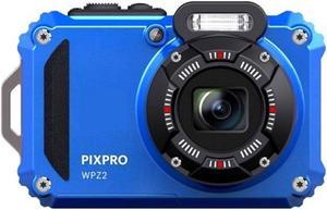 Kodak PIXPRO WPZ2 Rugged Waterproof 16MP Digital Camera with 4x Zoom Blue