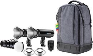 Westcott FJ200 Strobe 2-Light Backpack Kit with FJ-X3 M Wireless Trigger