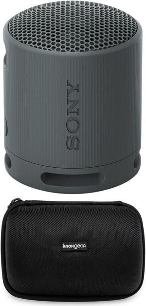Sony SRS-XB100 Wireless Bluetooth Portable Speaker (Black) with Case Bundle