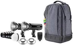 Westcott FJ200 Strobe 2-Light Backpack Kit with FJ-X3 S Wireless Trigger