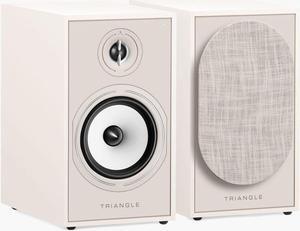 Triangle Borea Active Bluetooth Bookshelf Speaker Pair - Cream (BR03BT)