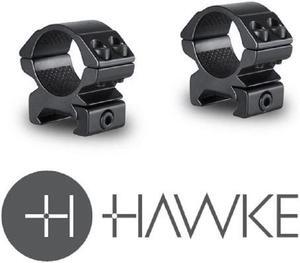 Hawke Sport Optics Match Mount 1-inch Riflescope Rings for Weaver Rail (Low)
