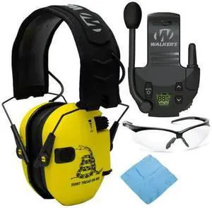 Walkers Razor Shooting Muff (Don't Tread On Me Yellow) with Accessory