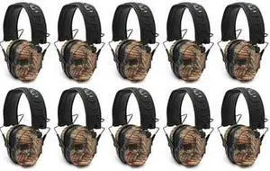 Walker's Razor Slim Electronic Shooting Muff (American Flag), Hearing Protection