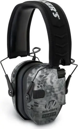 Walkers Razor Digital Ear Muffs (Raid Kryptek)