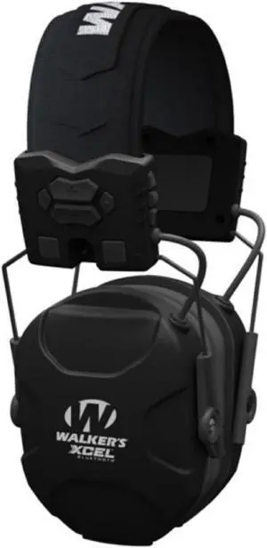 Walkers XCEL 500BT Digital Bluetooth Electronic Muff with Auto Shutt Off (Black)