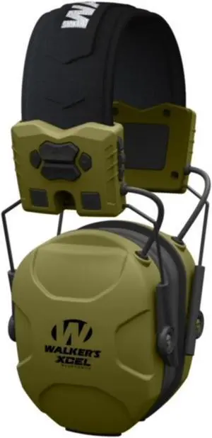 Walkers XCEL 500BT Digital Bluetooth Electronic Muff with Speech Clarity(Green)