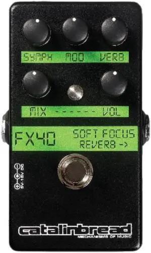 Catalinbread Soft Focus Shoegaze Reverb Pedal (Black)