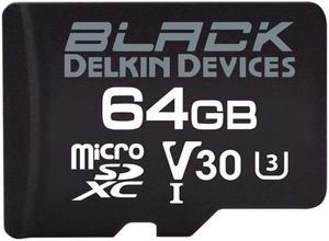 Delkin 99MB/s Exclusive MicroSD 64GB Memory Card (Black)
