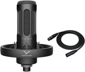beyerdynamic PRO X M70 Professional Front-Addressed Dynamic Microphone with 25Ft XLR Cable bundle