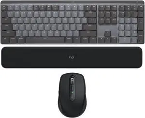 Logitech MX Mechanical Wireless Keyboard w/Clicky Switches (Graphite)