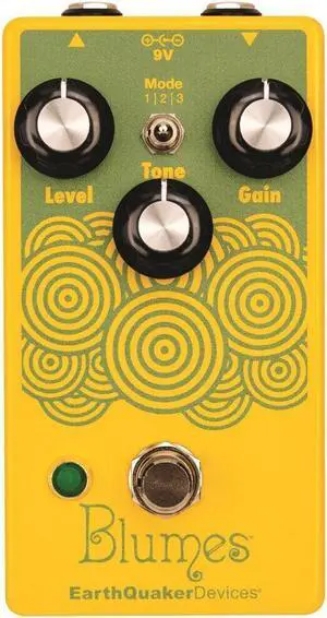 EarthQuaker Devices Blumes Small Signal Shredder Overdrive Pedal for Bass