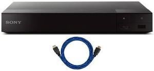 Sony 4K Upscaling 3D Streaming Blu-Ray Disc Player (Black) with Knox Gear Cable