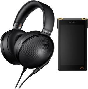 Sony MDRZ1R Signature, Hi-Res Headphone with Sony NW-WM1AM2 Walkman Digital Music Player bundle