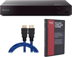 Sony 4K Upscaling 3D Streaming Blu-Ray Disc Player with Cable and Lens Cleaner
