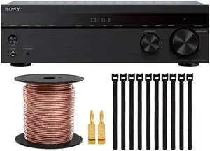 Sony STRDH590 5.2-Channel Home Theater AV Receiver with Accessory Bundle