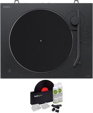 Sony PS-LX310BT Wireless Turntable with Vinyl Record Cleaner Kit Bundle