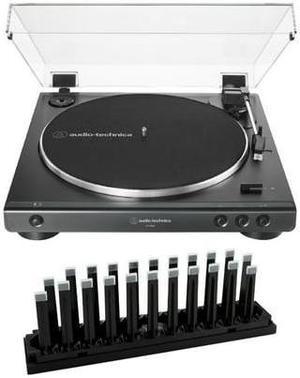 Audio-Technica AT-LP60X Fully Automatic Belt-Drive Stereo Turntable Bundle