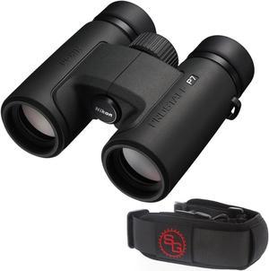 Nikon Prostaff P7 8X30 Binoculars with Bungee Strap Bundle