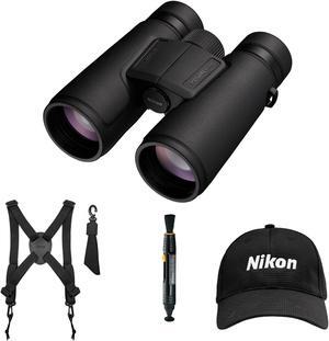 Nikon Monarch M5 8x42 Binoculars with Hat and Accessory Bundle