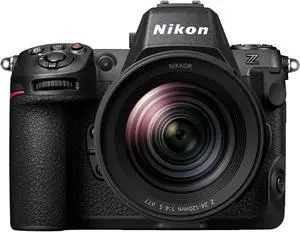 Nikon Z8 Mirrorless Camera with 24-120mm f/4 Lens and FTZ II Adapter Kit