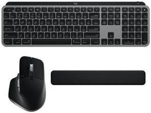 Logitech MX Keys Advanced Illuminated Wireless Keyboard and Mouse Bundle