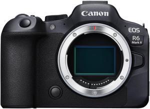 Canon EOS R6 MKII Mirrorless Camera Body wStop Motion Animation Firmware Black